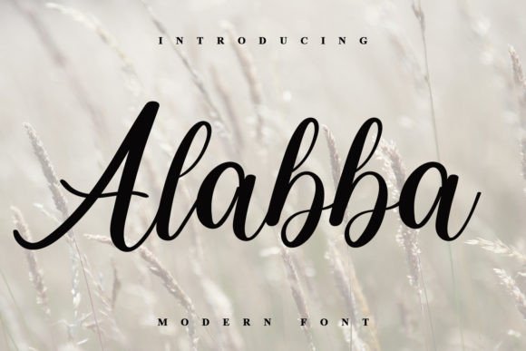 Alabba: A Handwritten Font That Feels Fresh and Intentional