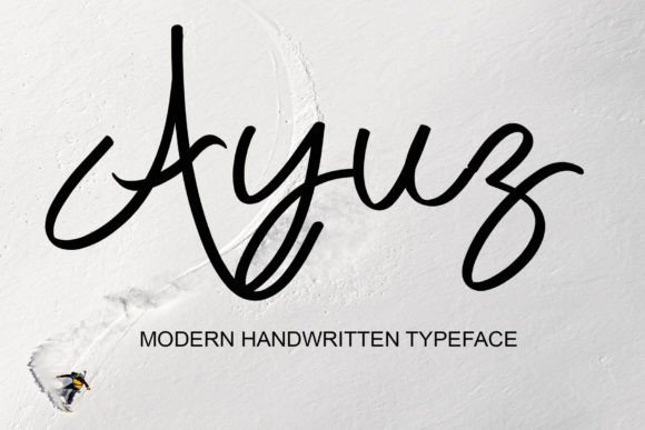 Ayuz Handwritten Font for Marketers Who Demand Impact