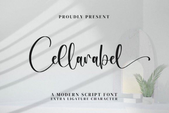 Cellarabel: A Handwritten Font That Feels Like a Quiet Morning