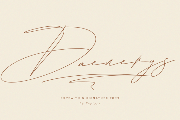 Daenerys: Why This Elegant Signature Font Belongs in Your Marketing Toolkit