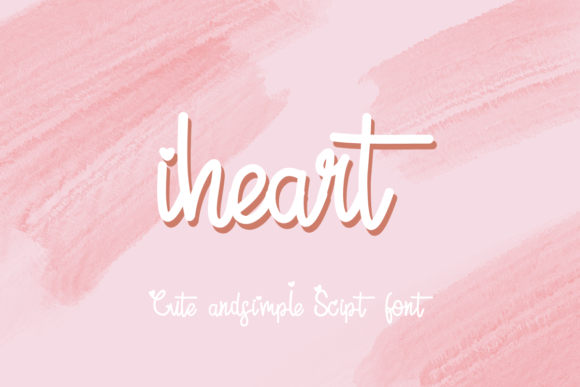 Elevate Your Campaign Visuals with Iheart Script Font