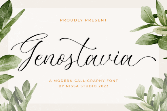 Genostavia Script Font: A Marketer's Campaign Design Workflow