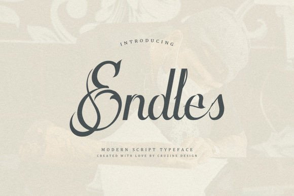 How Endles Script Font Elevated a Real Brand Identity Project