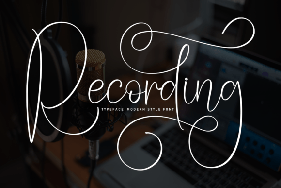 How Recording Font Gave My Small Business a Polished Look