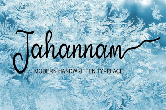 Jahannam Font: Handwritten Style for Brand Content That Connects