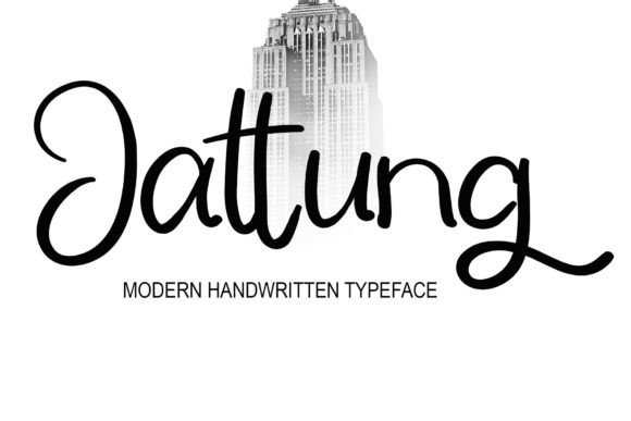 Jattung Font Review: A Handwritten Script for Small Business Branding