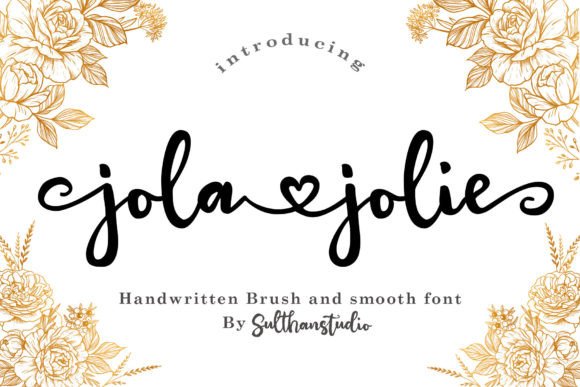 Jola Jolie: A Script Font That Brings Elegance to Digital Design
