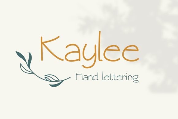 Kalyee Font: A Handwritten Script for Editorial Design and Publication Branding