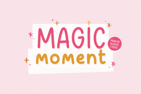 Magic Moment: A Handwritten Font That Elevates Web Design and Digital Branding