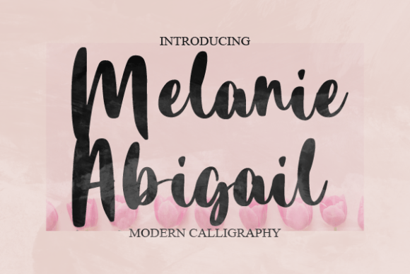 Melanie Abigail: A Script Font That Elevates Small Business Branding