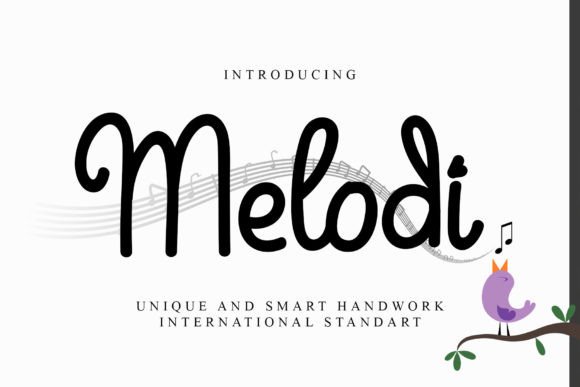 Melodi: A Handwritten Script Font Built for Modern Web Design