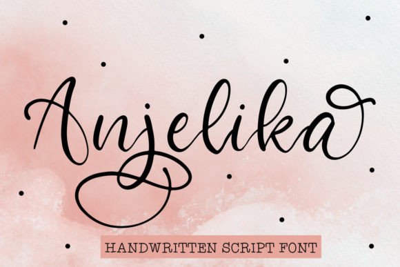 Testing Anjelika: A Handwritten Script Font for Real Branding Projects