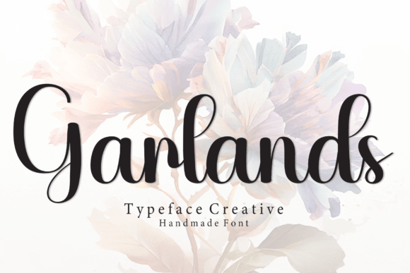Testing Garlands: A Handwritten Font That Brings Romance to Branding Projects