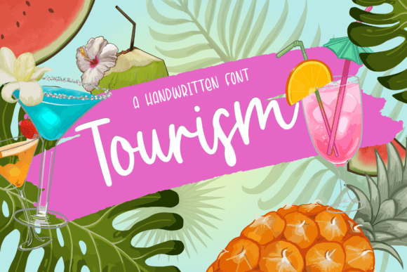 Tourism Font: Handwritten Charm for Better Campaign Clarity
