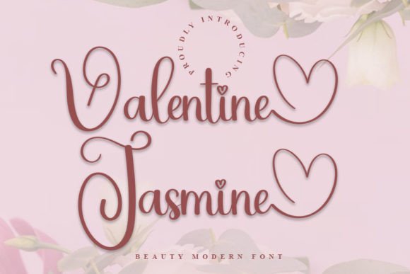 Valentine Jasmine: A Romantic Script Font for Campaign Design