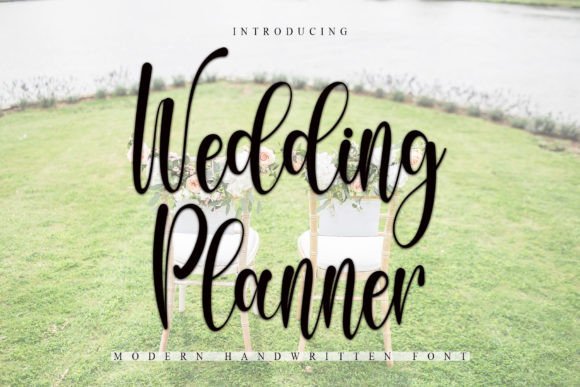 Wedding Planner: A Handwritten Font for Thoughtful Editorial Design